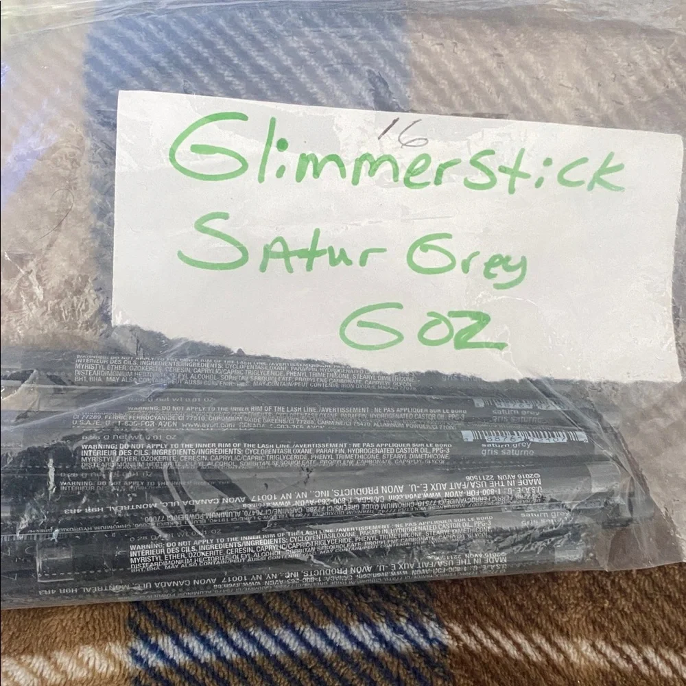 Avon Glimmerstick Eyeliner - Satur Grey (bundle of 10)